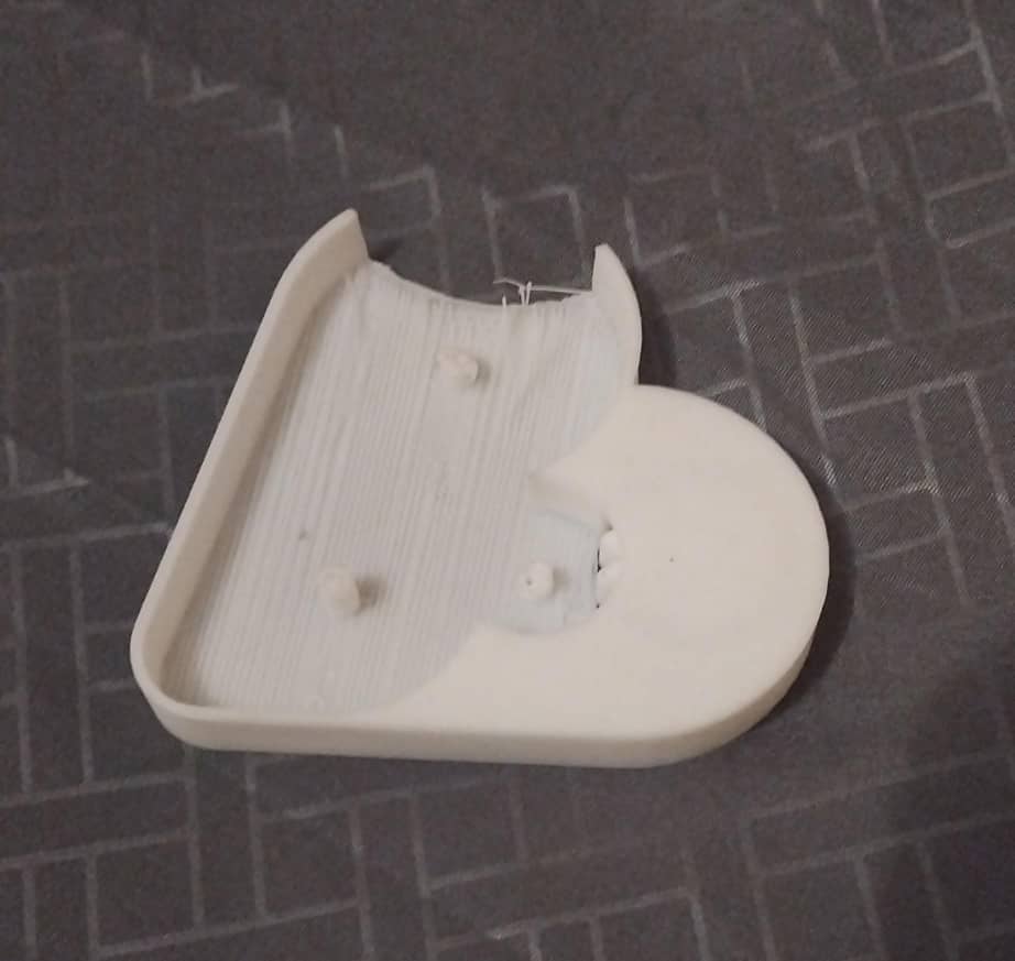 First failed print